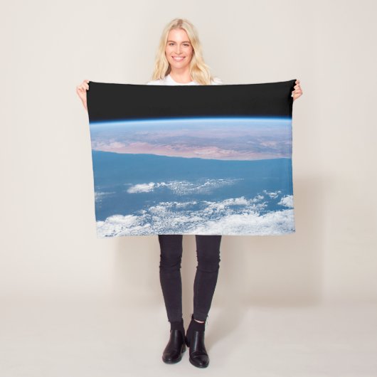 Uitzicht aan de zuidwestkust van Afrika. Fleece Deken (In situ)