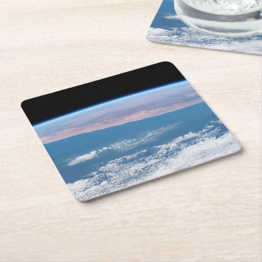 Uitzicht aan de zuidwestkust van Afrika. Kartonnen Onderzetters (Schuin)