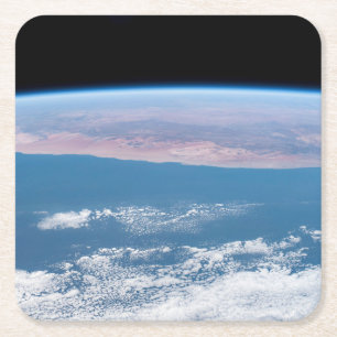 Uitzicht aan de zuidwestkust van Afrika. Kartonnen Onderzetters