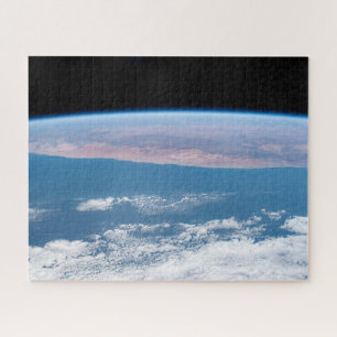 Uitzicht aan de zuidwestkust van Afrika. Legpuzzel