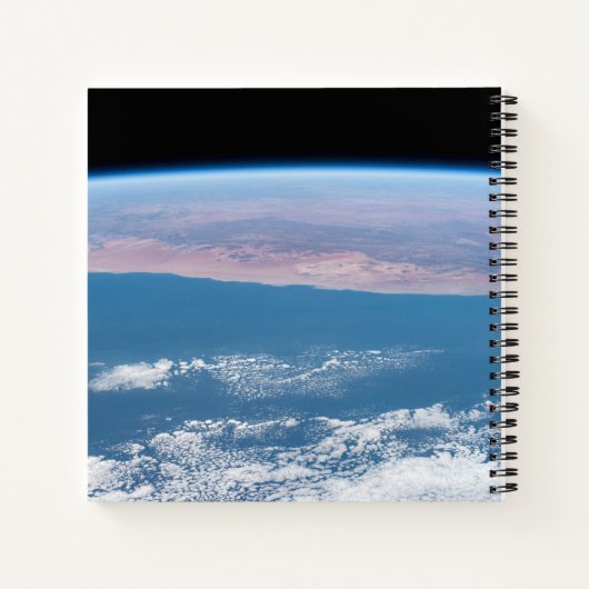 Uitzicht aan de zuidwestkust van Afrika. Notitieboek (Achterkant)