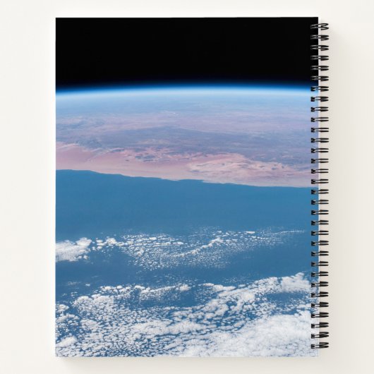 Uitzicht aan de zuidwestkust van Afrika. Notitieboek (Achterkant)