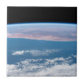 Uitzicht aan de zuidwestkust van Afrika. Tegeltje (Voorkant)