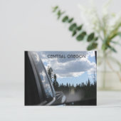 Uitzicht achteraan briefkaart (Staand voorkant)