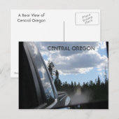 Uitzicht achteraan briefkaart (Voorkant / Achterkant)