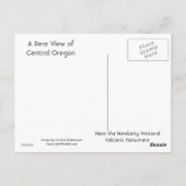 Uitzicht achteraan briefkaart (Achterkant)