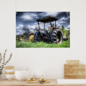 uitzicht achteraan poster (Keuken)