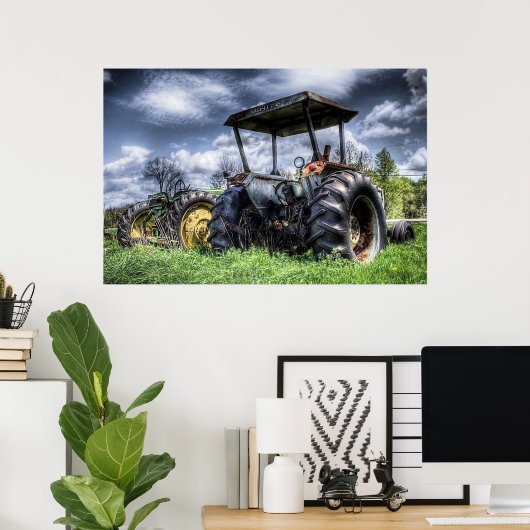 uitzicht achteraan poster (Thuiskantoor)