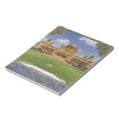 Uitzicht achterin van het hotel Umaid Bhawan Palac Notitieblok (Linkerzijde)