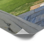 Uitzicht achterin van het hotel Umaid Bhawan Palac Poster (Hoek)