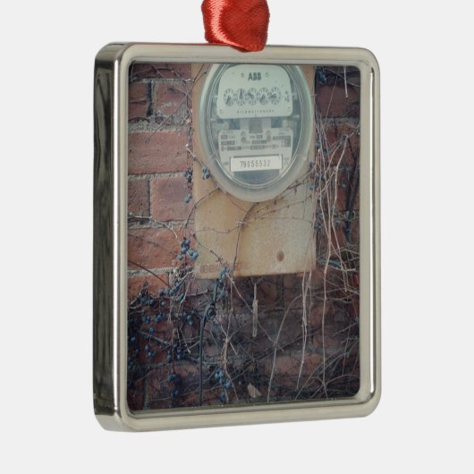 Uitzicht achterkant metalen ornament (Rechts)