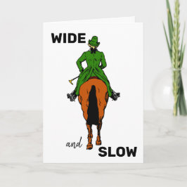 Uitzicht achterzijde paardenrenner kaart