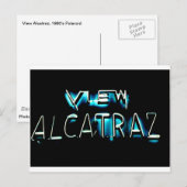 Uitzicht Alcatraz, Foto van 1980 Briefkaart (Voorkant / Achterkant)