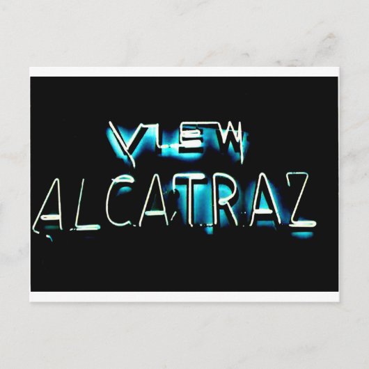 Uitzicht Alcatraz, Foto van 1980 Briefkaart (Voorkant)