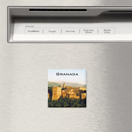 uitzicht allambra granada magneet (Insitu (Vaatwasser))