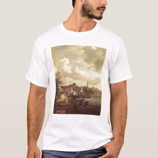 Uitzicht Amsterdam T-shirt (Voorkant)