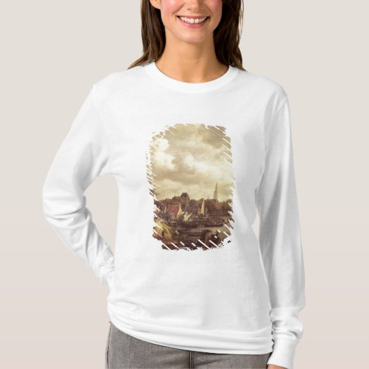 Uitzicht Amsterdam T-shirt (Voorkant)