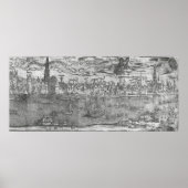 Uitzicht Antwerpen Harbour Poster (Voorkant)