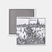 Uitzicht Antwerpen Magneet (Voorkant / Achterkant)