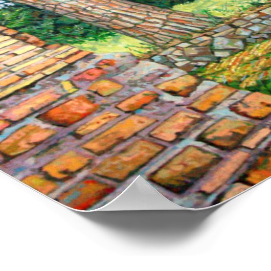 Uitzicht Appia Antica 2008 Poster (Hoek)