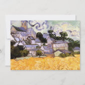 Uitzicht Auvers met kerk van Vincent van Gogh (Voorkant)