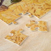 Uitzicht Auvers met kerk van Vincent van Gogh Legpuzzel (Zijkant)