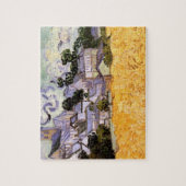 Uitzicht Auvers met kerk van Vincent van Gogh Legpuzzel (Verticaal)