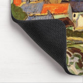 Uitzicht Auvers van Van Gogh Muismat (Hoek)