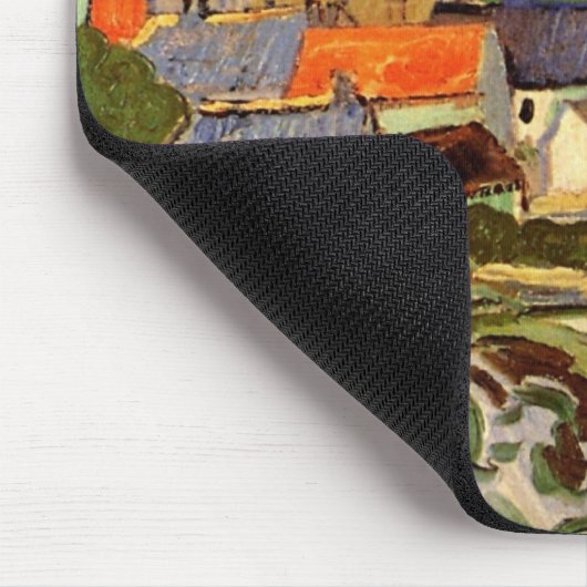 Uitzicht Auvers van Vincent van Gogh Muismat (Hoek)