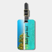 uitzicht bagagelabel (Voorkant verticaal)