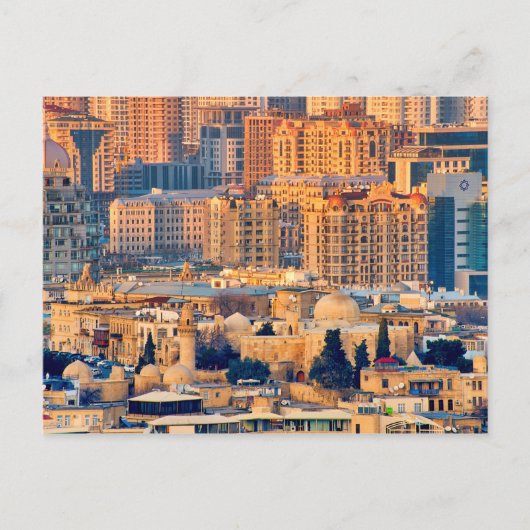 Uitzicht Bakoe Briefkaart (Voorkant)