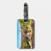 Uitzicht Barcelona-stad Bagagelabel (Achterkant verticaal)