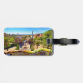 Uitzicht Barcelona-stad Bagagelabel (Achterkant horizontaal)