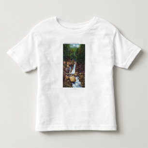 Uitzicht Bash-Bish Herfsten bij Great Barrington Kinder Shirts
