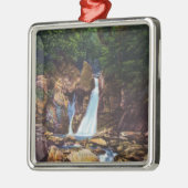 Uitzicht Bash-Bish Herfsten bij Great Barrington Metalen Ornament (Links)