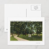 Uitzicht Battle Ground, nu Lexington Green Briefkaart (Voorkant / Achterkant)