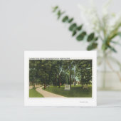 Uitzicht Battle Ground, nu Lexington Green Briefkaart (Staand voorkant)