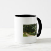 Uitzicht Battle Ground, nu Lexington Green Mok (Voorkant rechts)