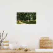 Uitzicht Battle Ground, nu Lexington Green Poster (Keuken)