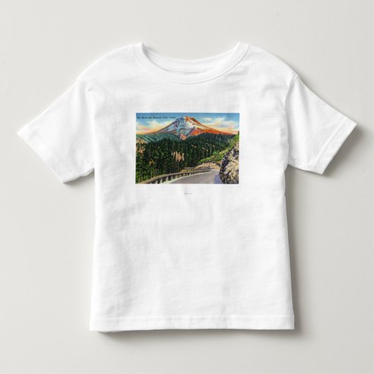 Uitzicht Berg uit Buzzards Point Kinder Shirts (Voorkant)