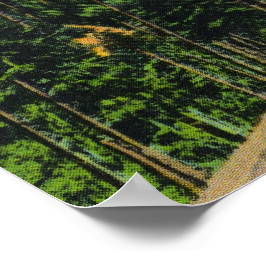 Uitzicht Berg uit Buzzards Point Poster (Hoek)