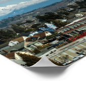 Uitzicht Bergweidegebied van Everett, WA Poster (Hoek)