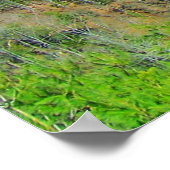 Uitzicht Blauwe Ridge Mountains Poster (Hoek)