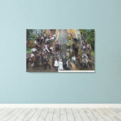 Uitzicht Boole, de grootste boom ter wereld Canvas Afdruk (Insitu (Houten vloer))