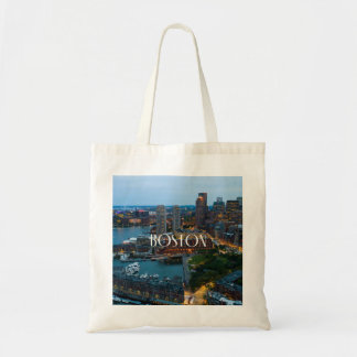 Uitzicht Boston Aerial Tote Bag