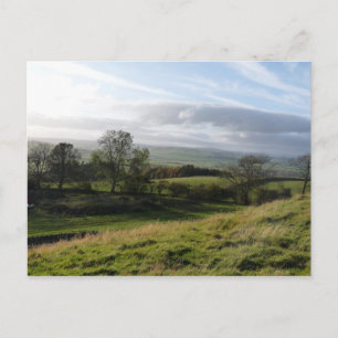 uitzicht boven Coquetdale - Northumberland Briefkaart
