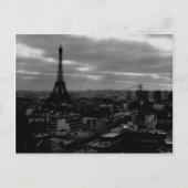 Uitzicht boven Parijs Briefkaart (Voorkant)