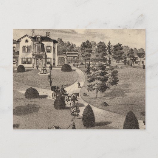 Uitzicht Brattleboro Vermont Briefkaart (Voorkant)