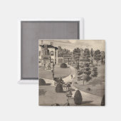 Uitzicht Brattleboro Vermont Magneet (Voorkant / Achterkant)