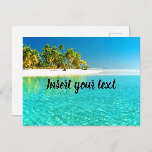 uitzicht briefkaart (Voorkant / Achterkant)